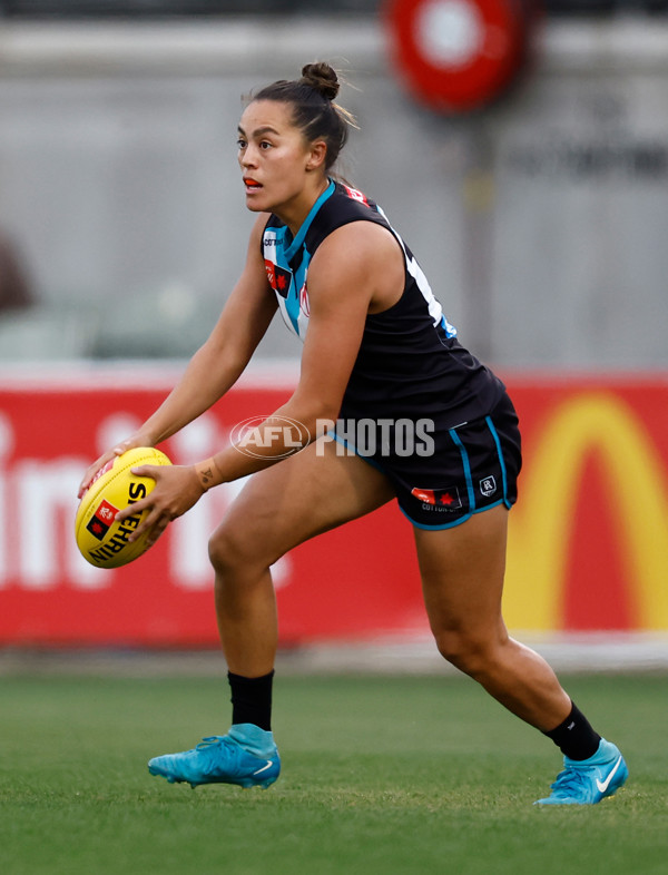 AFLW 2024 Second Semi Final - Hawthorn v Port Adelaide - A-55707853