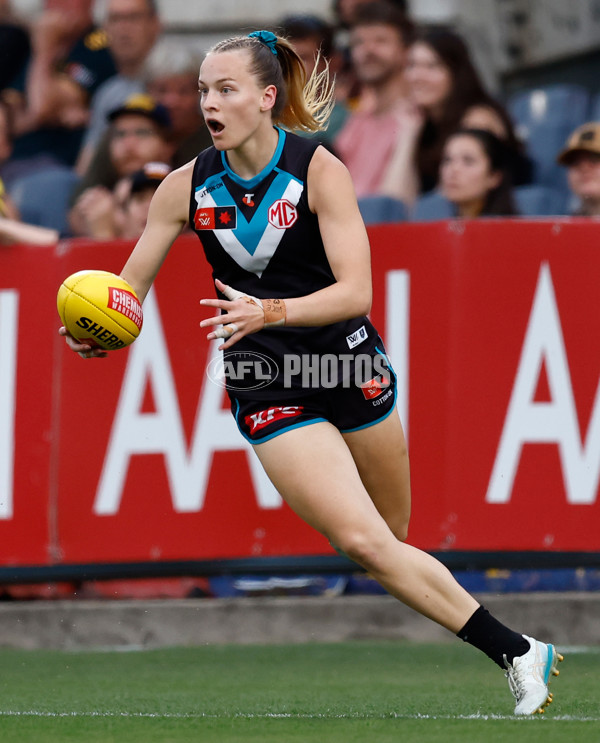 AFLW 2024 Second Semi Final - Hawthorn v Port Adelaide - A-55707859