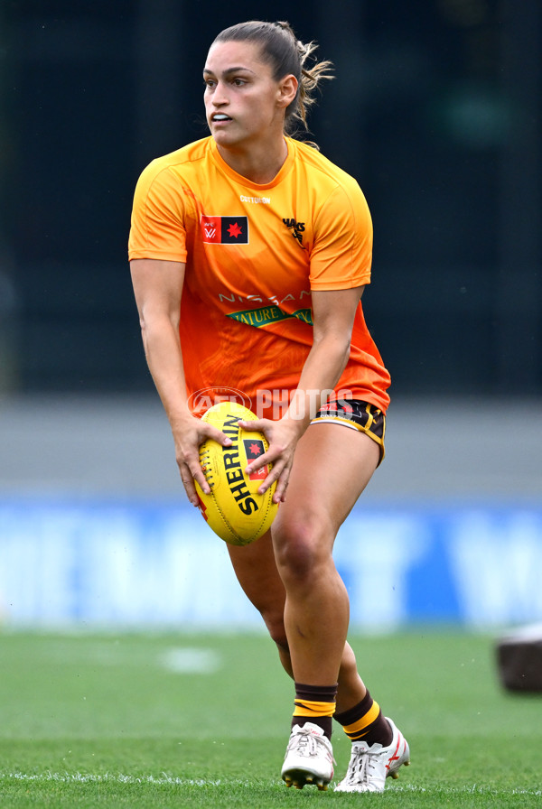 AFLW 2024 Second Semi Final - Hawthorn v Port Adelaide - A-55708588