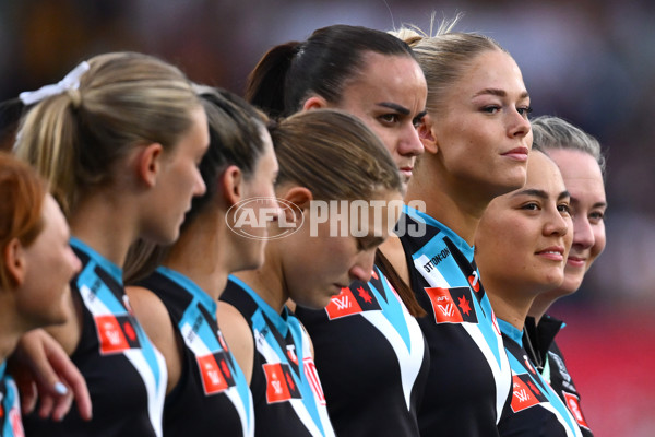 AFLW 2024 Second Semi Final - Hawthorn v Port Adelaide - A-55708620