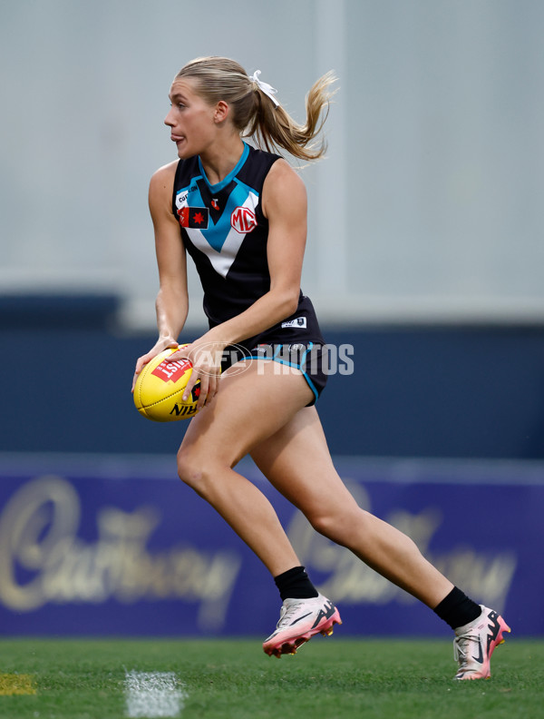 AFLW 2024 Second Semi Final - Hawthorn v Port Adelaide - A-55708635