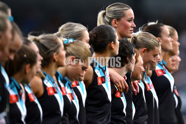 AFLW 2024 Second Semi Final - Hawthorn v Port Adelaide - A-55709989