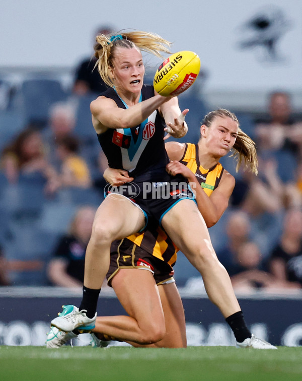 AFLW 2024 Second Semi Final - Hawthorn v Port Adelaide - A-55710036