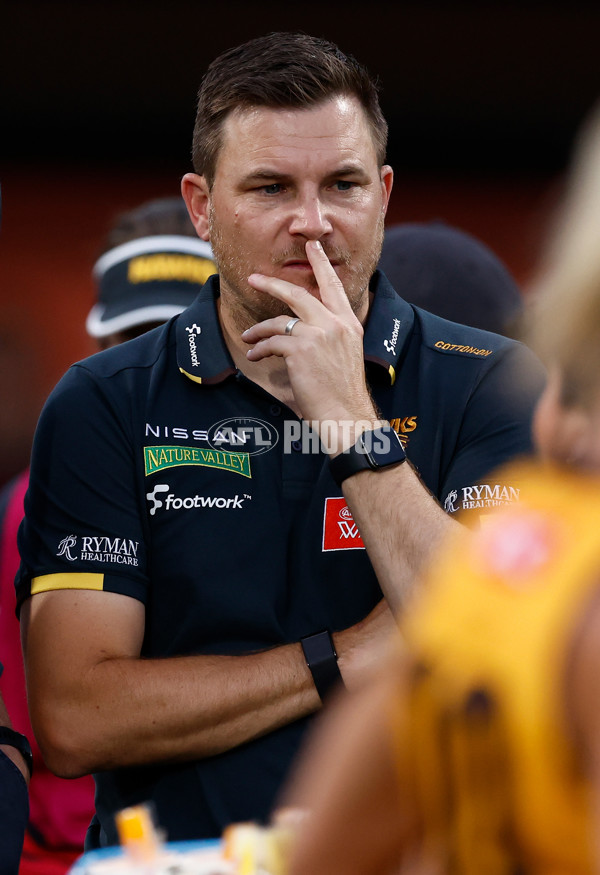 AFLW 2024 Second Semi Final - Hawthorn v Port Adelaide - A-55710047