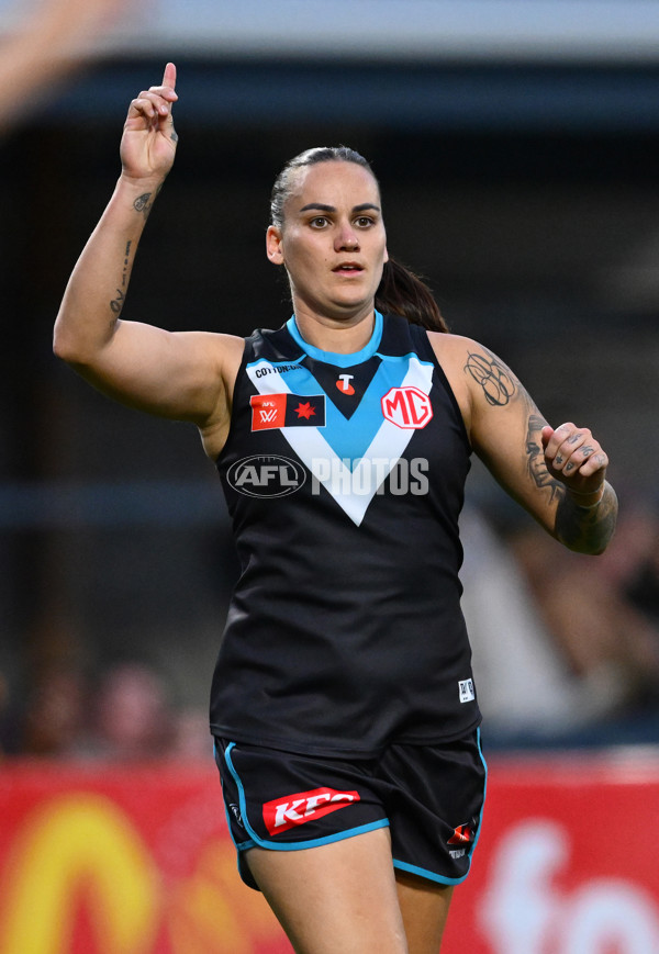 AFLW 2024 Second Semi Final - Hawthorn v Port Adelaide - A-55710071