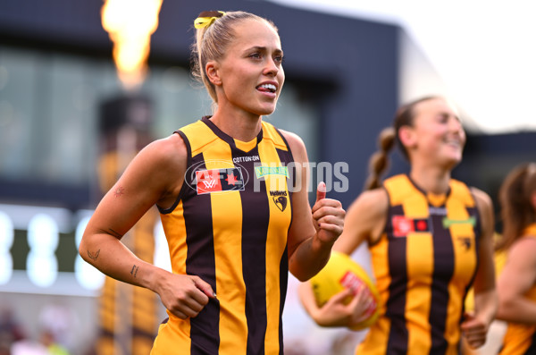 AFLW 2024 Second Semi Final - Hawthorn v Port Adelaide - A-55711096