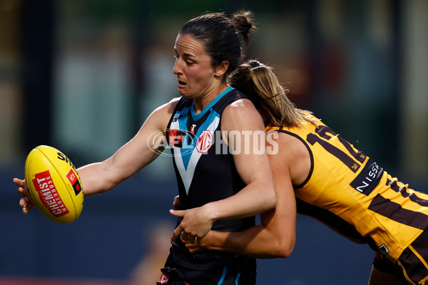 AFLW 2024 Second Semi Final - Hawthorn v Port Adelaide - A-55711102