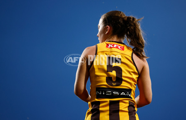 AFLW 2024 Second Semi Final - Hawthorn v Port Adelaide - A-55711147