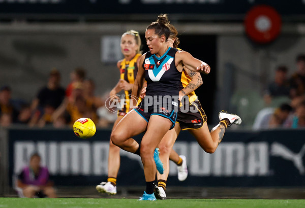 AFLW 2024 Second Semi Final - Hawthorn v Port Adelaide - A-55711160