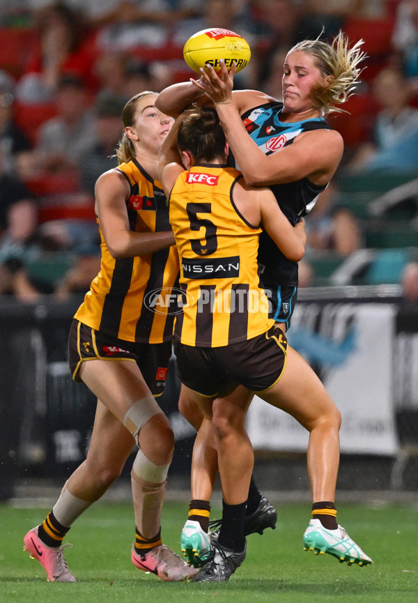 AFLW 2024 Second Semi Final - Hawthorn v Port Adelaide - A-55712513