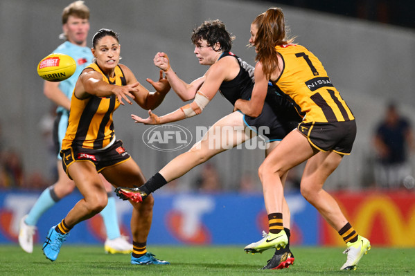 AFLW 2024 Second Semi Final - Hawthorn v Port Adelaide - A-55712515