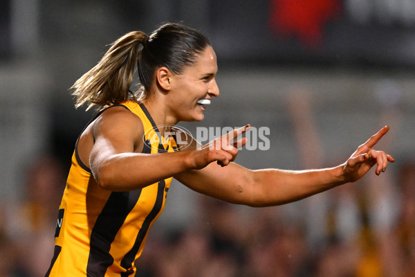 AFLW 2024 Second Semi Final - Hawthorn v Port Adelaide - A-55712530