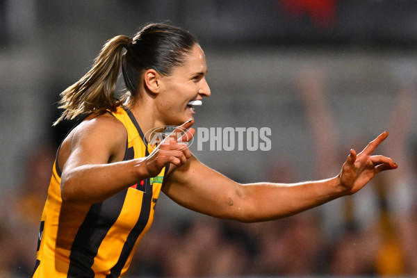 AFLW 2024 Second Semi Final - Hawthorn v Port Adelaide - A-55712531