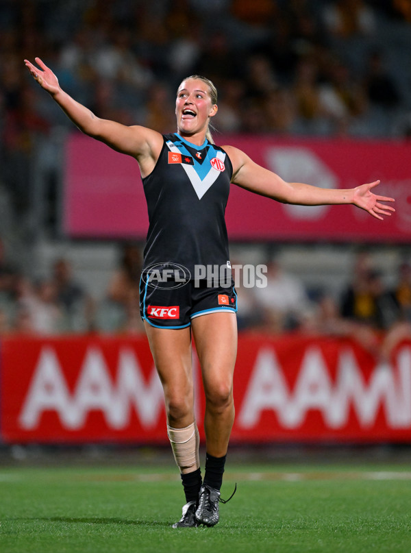 AFLW 2024 Second Semi Final - Hawthorn v Port Adelaide - A-55712555