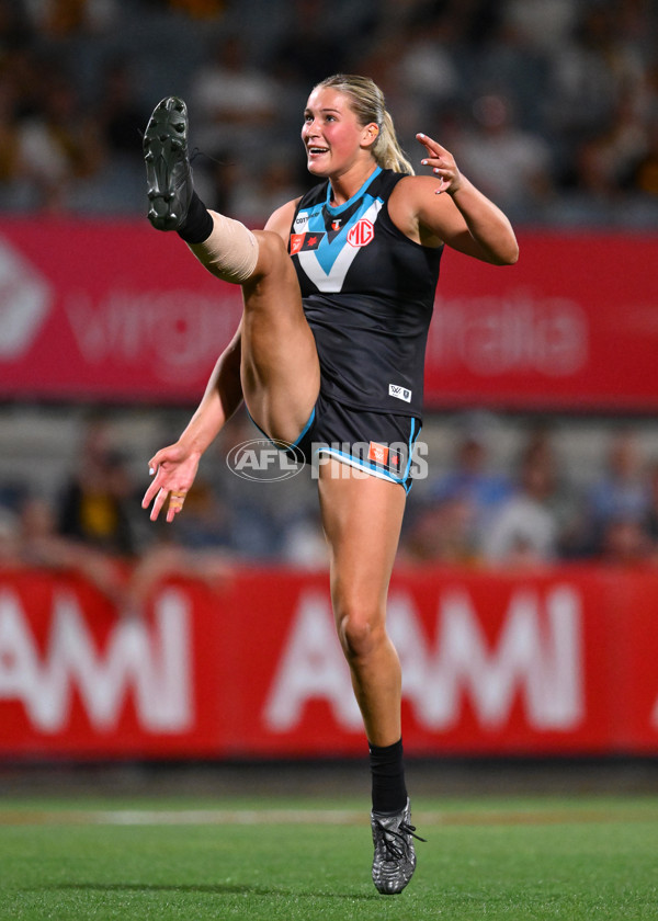 AFLW 2024 Second Semi Final - Hawthorn v Port Adelaide - A-55712601