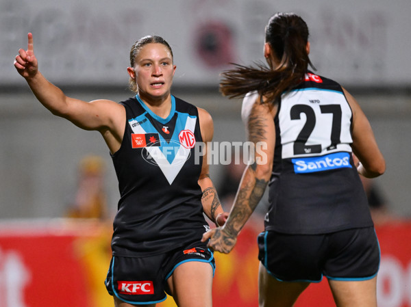 AFLW 2024 Second Semi Final - Hawthorn v Port Adelaide - A-55714241