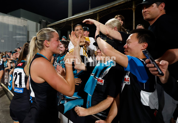 AFLW 2024 Second Semi Final - Hawthorn v Port Adelaide - A-55714253