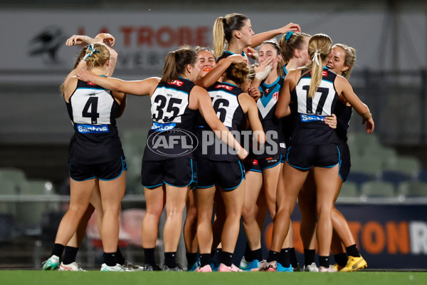 AFLW 2024 Second Semi Final - Hawthorn v Port Adelaide - A-55714316