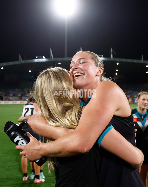 AFLW 2024 Second Semi Final - Hawthorn v Port Adelaide - A-55714317