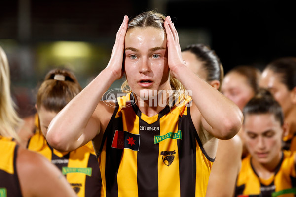 AFLW 2024 Second Semi Final - Hawthorn v Port Adelaide - A-55715100