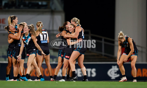 AFLW 2024 Second Semi Final - Hawthorn v Port Adelaide - A-55715119