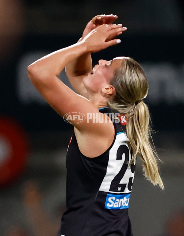 AFLW 2024 Second Semi Final - Hawthorn v Port Adelaide - A-55715123