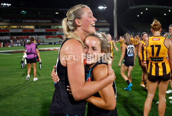 AFLW 2024 Second Semi Final - Hawthorn v Port Adelaide - A-55716960