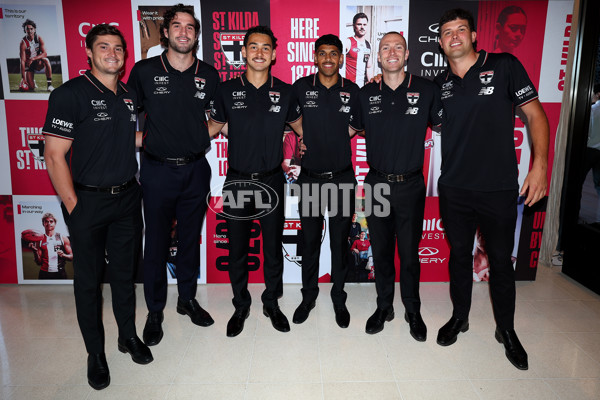 AFL 2024 MEDIA - ST KILDA BRAND REVEAL 191124 - A-55720988