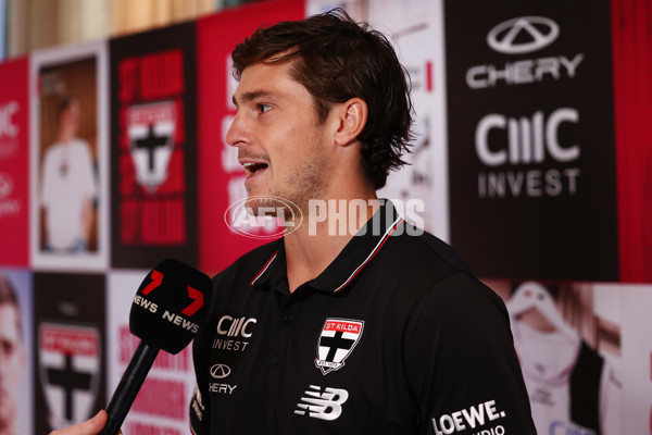 AFL 2024 MEDIA - ST KILDA BRAND REVEAL 191124 - A-55723736