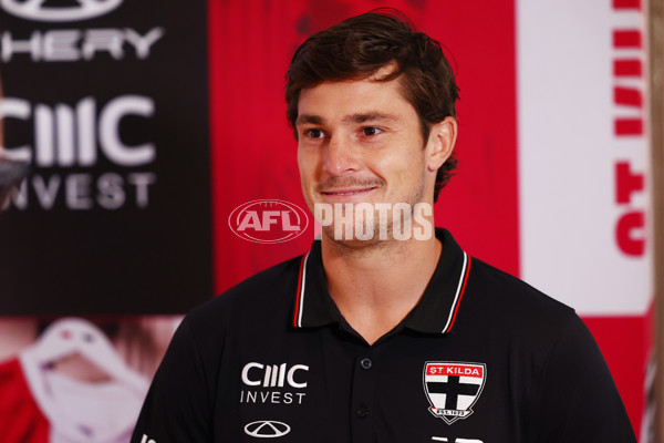 AFL 2024 MEDIA - ST KILDA BRAND REVEAL 191124 - A-55723745