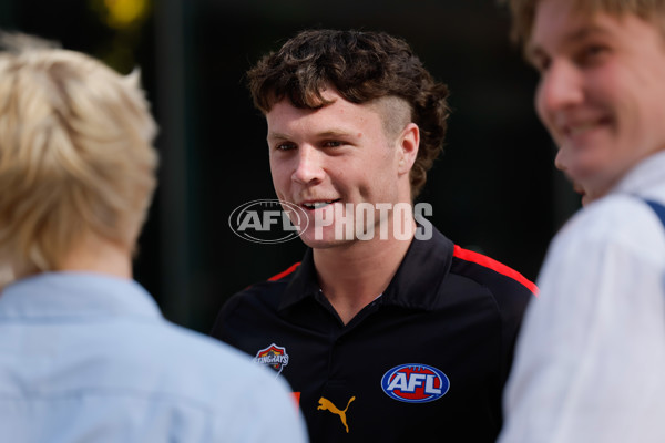 AFL 2024 Media - Telstra AFL Draft - A-55726480