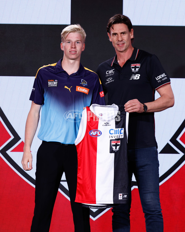 AFL 2024 Media - Telstra AFL Draft - A-55730410