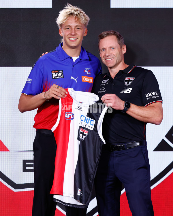 AFL 2024 Media - Telstra AFL Draft - A-55730422