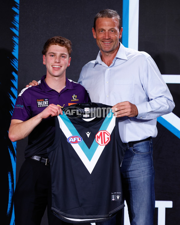 AFL 2024 Media - Telstra AFL Draft - A-55730447