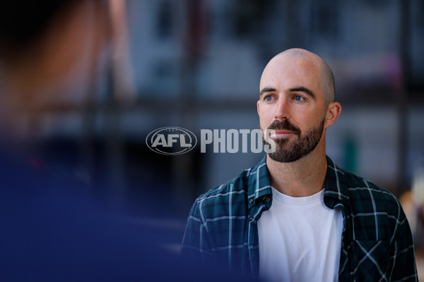 AFL 2024 Media - Marvel Stadium Nth Pole Media Opportunity - A-55741269