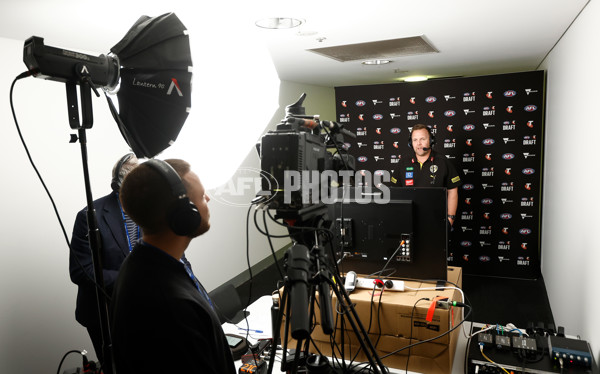 AFL 2024 Media - Telstra AFL Draft - A-55746370