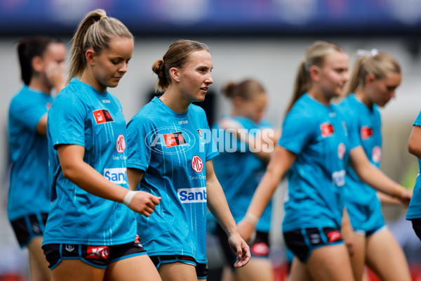 AFLW 2024 First Preliminary Final - North Melbourne v Port Adelaide - A-55754809