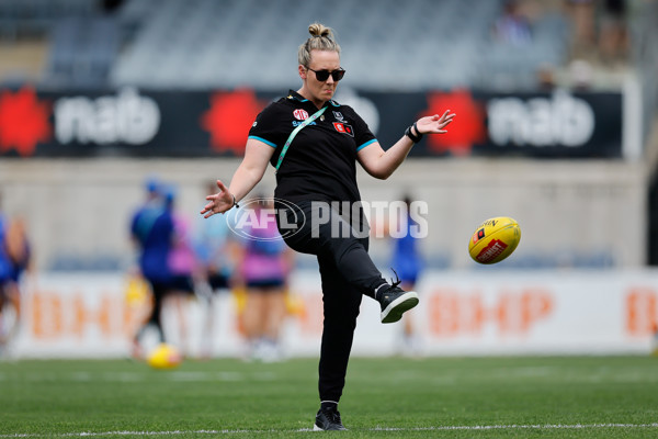 AFLW 2024 First Preliminary Final - North Melbourne v Port Adelaide - A-55754811