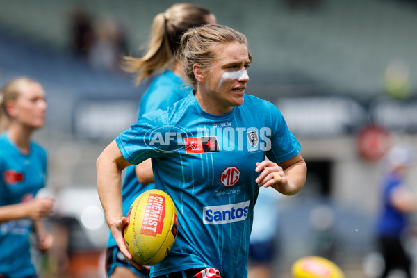 AFLW 2024 First Preliminary Final - North Melbourne v Port Adelaide - A-55754813