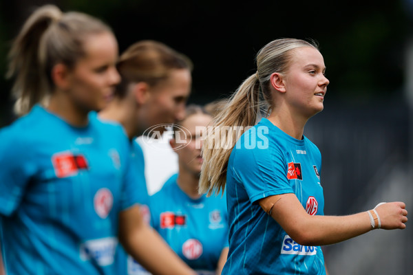 AFLW 2024 First Preliminary Final - North Melbourne v Port Adelaide - A-55756556