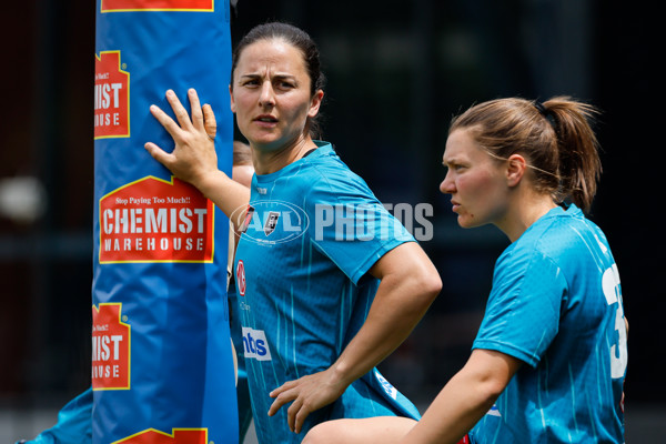 AFLW 2024 First Preliminary Final - North Melbourne v Port Adelaide - A-55756560