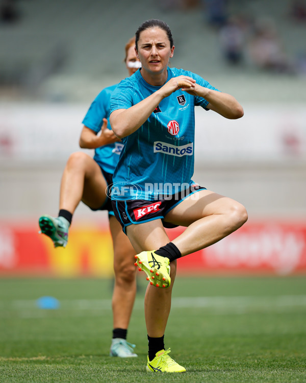 AFLW 2024 First Preliminary Final - North Melbourne v Port Adelaide - A-55756561