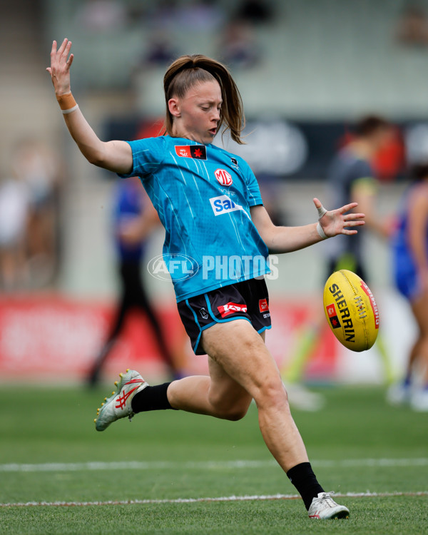 AFLW 2024 First Preliminary Final - North Melbourne v Port Adelaide - A-55756562