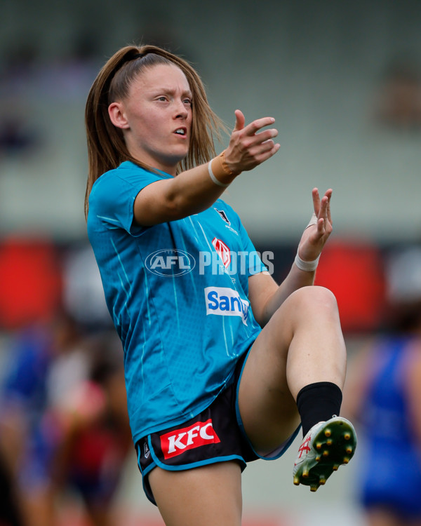 AFLW 2024 First Preliminary Final - North Melbourne v Port Adelaide - A-55756563