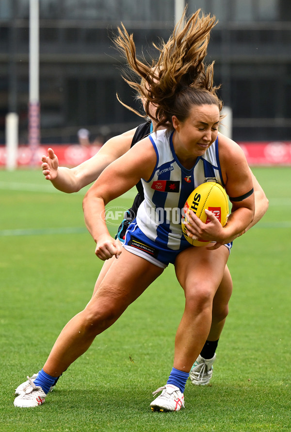 AFLW 2024 First Preliminary Final - North Melbourne v Port Adelaide - A-55760027