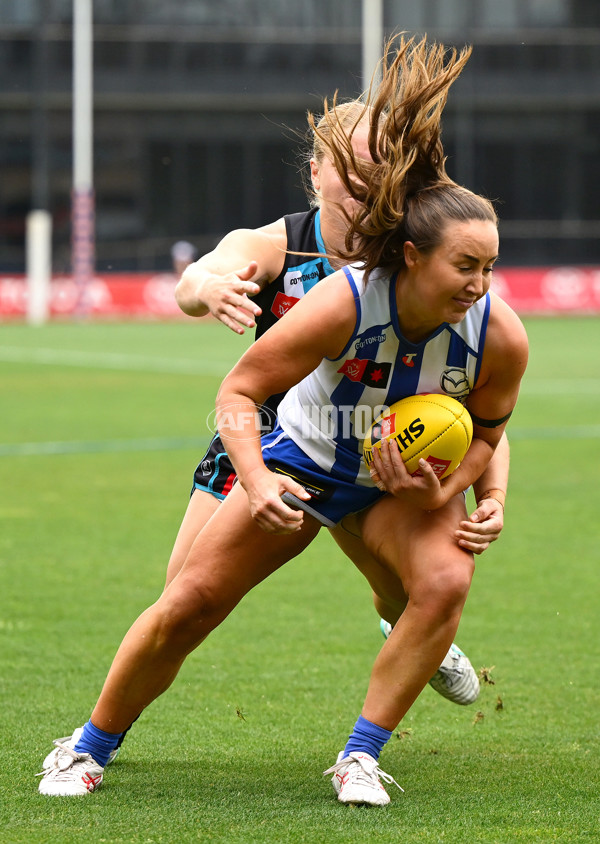 AFLW 2024 First Preliminary Final - North Melbourne v Port Adelaide - A-55760028