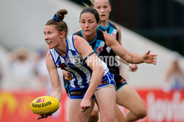 AFLW 2024 First Preliminary Final - North Melbourne v Port Adelaide - A-55760037