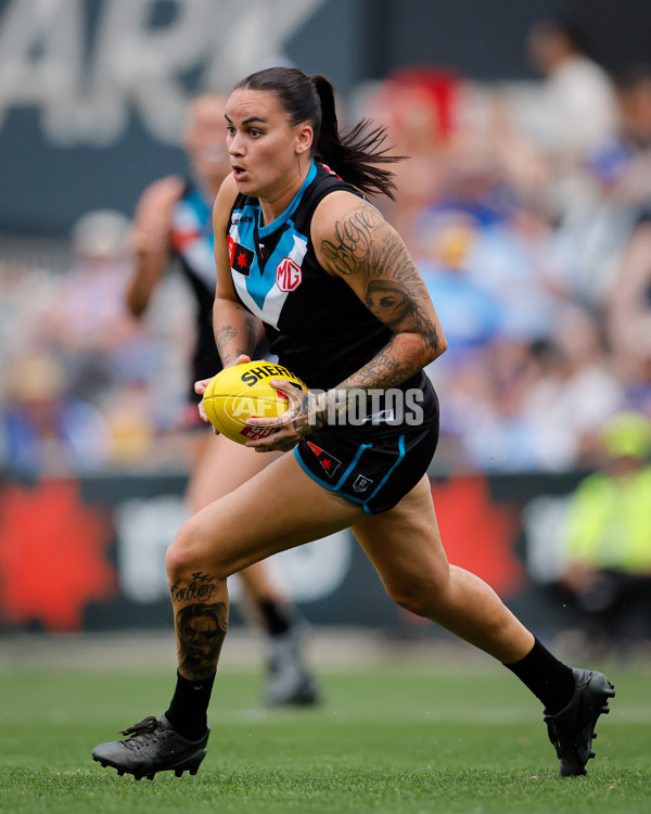 AFLW 2024 First Preliminary Final - North Melbourne v Port Adelaide - A-55760066