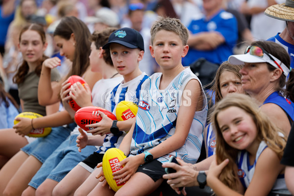 AFLW 2024 First Preliminary Final - North Melbourne v Port Adelaide - A-55761263