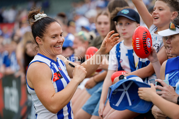 AFLW 2024 First Preliminary Final - North Melbourne v Port Adelaide - A-55761266